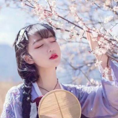 qq头像古风真人唯美闺蜜头像女生