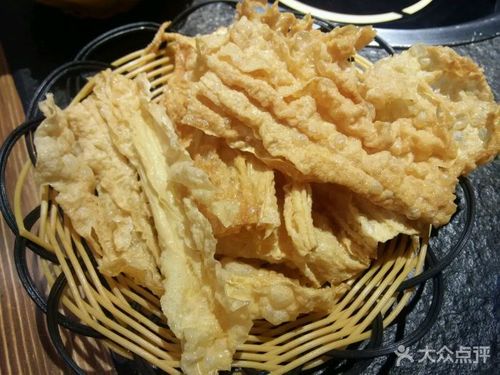 串根香麻辣涮串串火锅炸腐竹图片