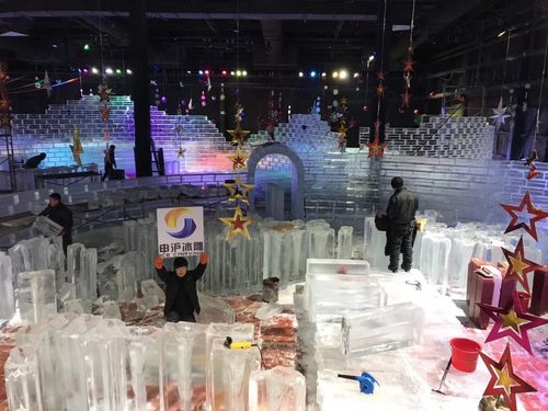 申沪冰雕2018连岛冰雪王国