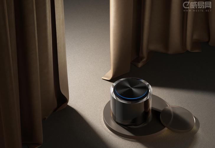 环形透明机身悬浮式触控顶盖小米首款高端智能音箱xiaomisound发布