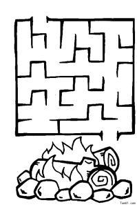 简单又漂亮的迷宫简笔画