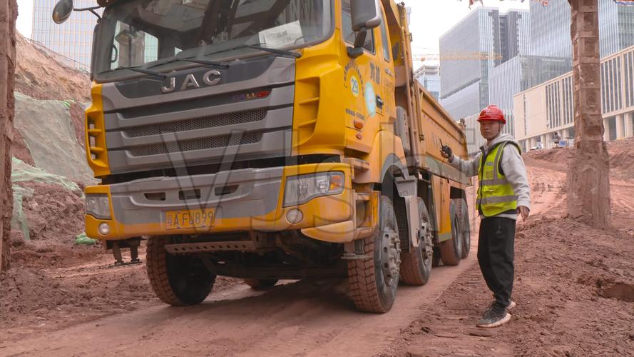 泥头车工地建设城市建设旧城改造渣土车运输