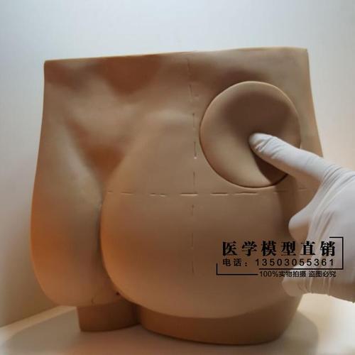 臀部肌肉注射训练模型/ 皮肤护理穿刺扎针培训练习