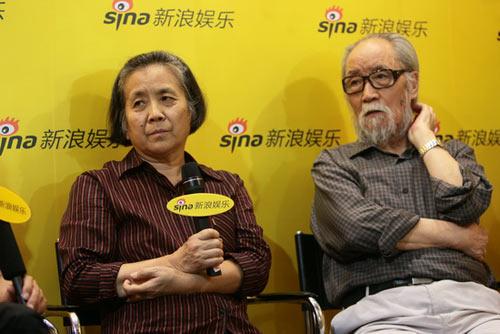 图文:《徐悲鸿》主创做客--王好为和葛存壮