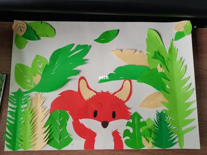 手工剪纸拼贴画_手工_兴趣爱好_手工