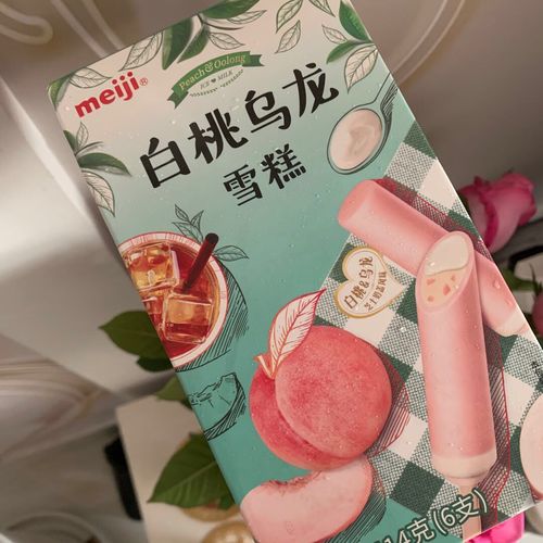 明治白桃乌龙雪糕好吃