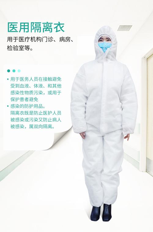 现货医用防护连体全身隔离衣防化服疫情防尘一次性带帽无尘