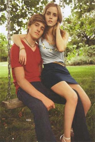 【图】艾玛沃特森弟弟与姐同拍广告 姐弟颜值惊人