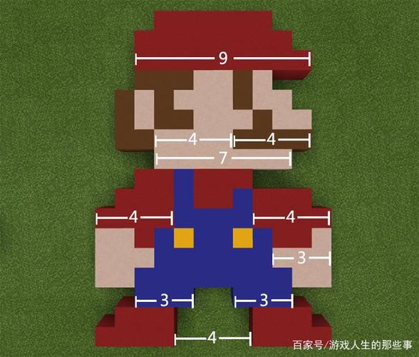 我的世界:分享3个简单的像素画 速建很有用哦