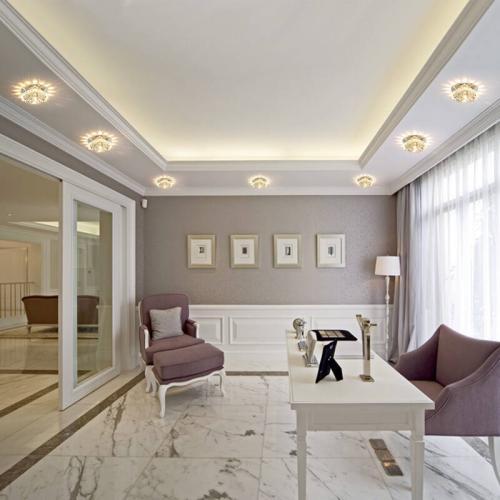 吊顶不装筒灯效果图