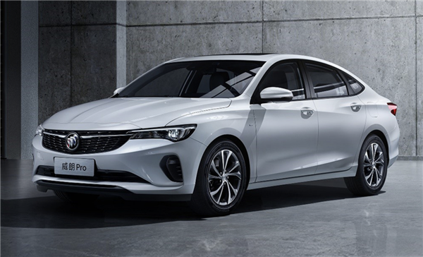全新别克威朗pro有两种外观可供选择,一种是普通pro车型较为优雅,一种