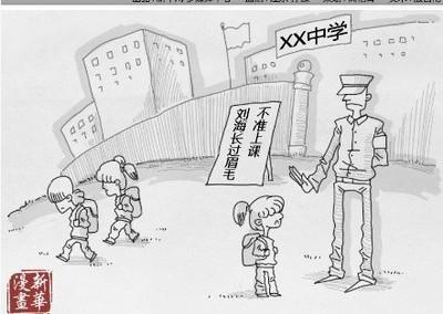 校纪校规简笔画