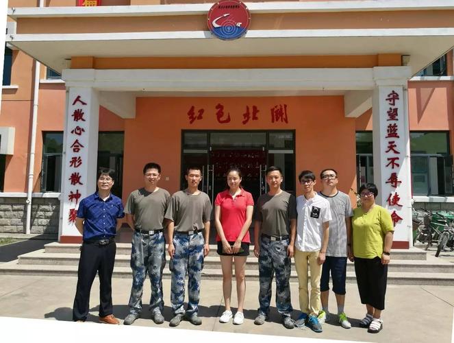 学校薛明霞副校长带领学校部分中层干部,工会代表等前往嘉兴机场导航