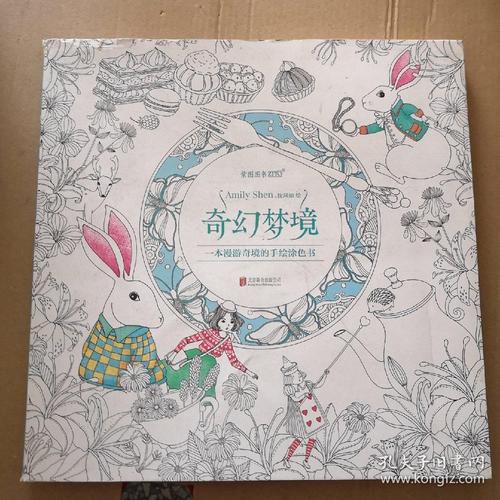 (正版12)奇幻梦境:一本漫游奇境的手绘涂色书9787550228269