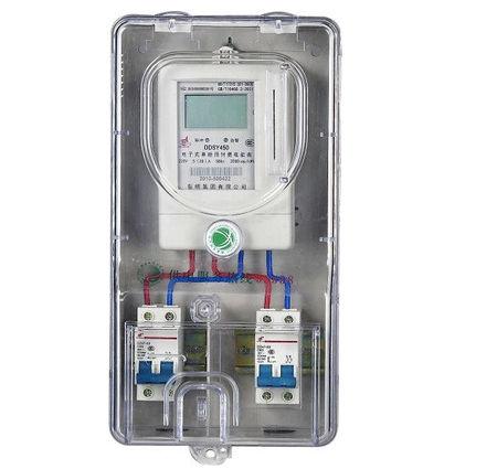 看图:有些地方不用左边这个进线开关,直接从电表出来到开关.