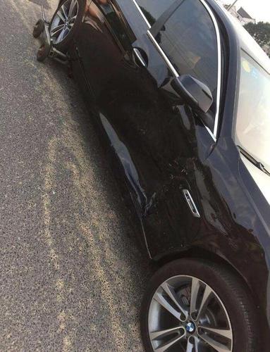 宝马5系遭福特福睿斯侧面撞击车主下次还买宝马