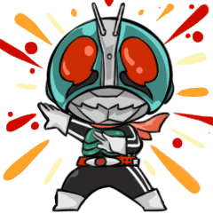 可爱的假面骑士q版表情包