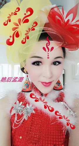 孟潞她性感的魔鬼身材,演绎出了一种艳丽的形象被誉