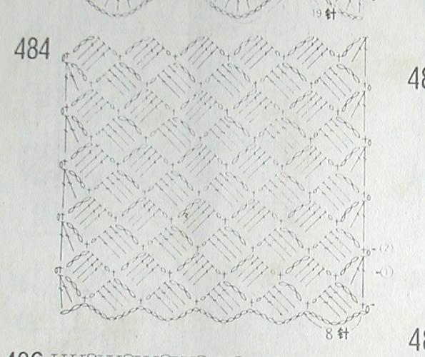钩针 席纹