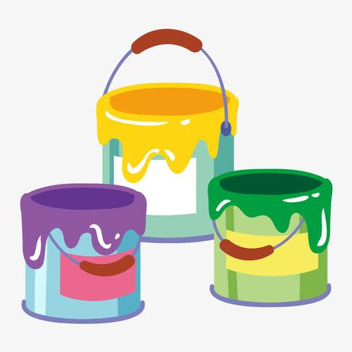 关键词 : 油漆桶,素材,彩色,卡通