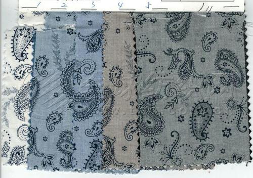 采购腰果花印花青年布