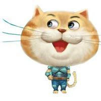 动画片大脸猫头像 大脸猫卡通可爱微信头像_微信头像