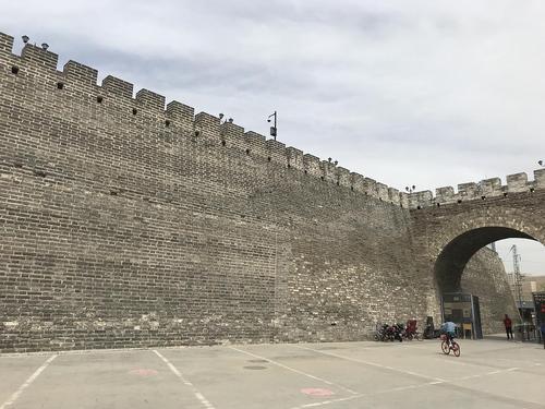 明朝崇文门城墙遗址