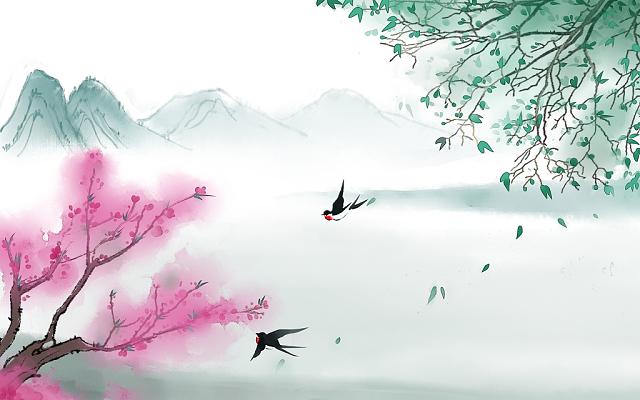 古风古景图片