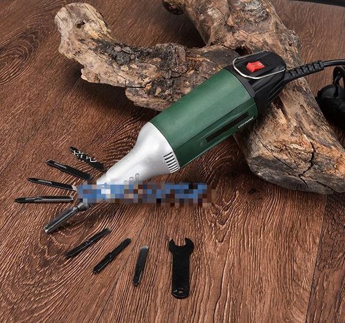 电动木工雕刻刀刻刀木雕根雕木匠工具铲刀凿刀雕刻机牌匾 原厂机器1台