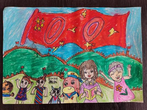 礼赞·守护·传承 | 【守护可爱的中国,守护伟大的旗帜】精彩绘画展映