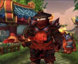 新手请教一下熊猫人猎人的幻化问题