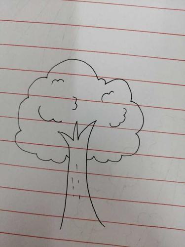 一分钟画一棵树,你会怎么画?(对树无任何要求)?