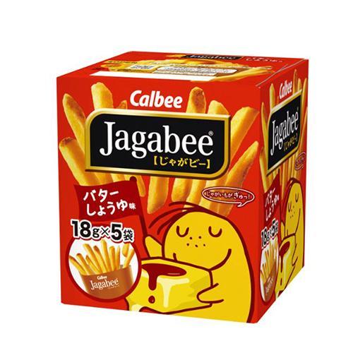 【日本直邮】日本 卡乐比calbee 薯条三兄弟零食 黄油酱油味