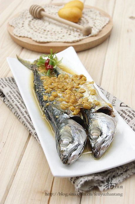 豆酱蒸巴浪鱼