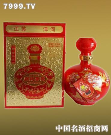 洋河原浆窖藏酒花开富贵