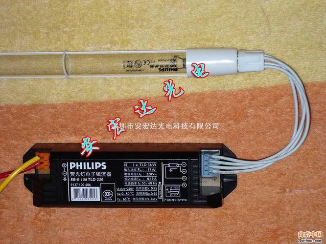 tuv 36wt5 4pse水处理杀菌灯接线图/紫外线杀菌灯