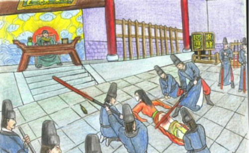 看鉴历史同样都是打板子古代女人被打后为何多半会自杀