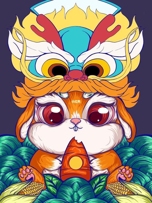 国潮临摹_临摹_国潮_绘画_寻找小红书绘画大神_文化