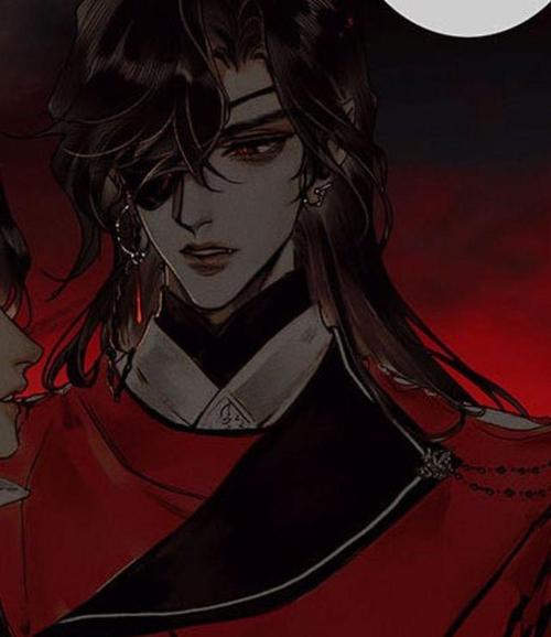 《天官赐福》"妖艳妃"登场,花城真容又美又邪,漫画