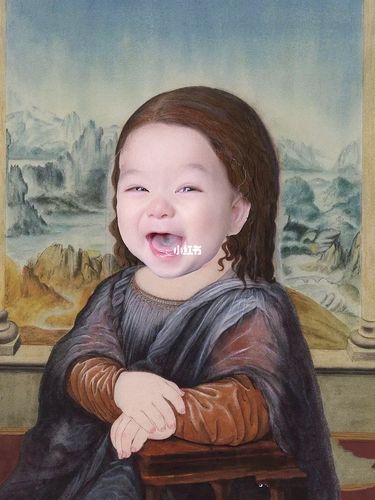 胖娜丽莎的大笑哈哈哈哈_抠图_宝宝抠图_萌娃_宝宝日常