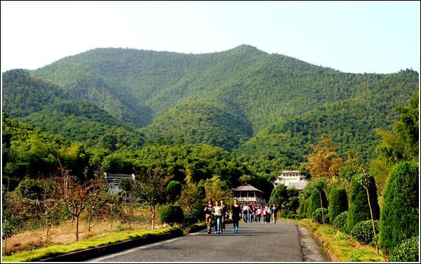  p>安吉荷花山景区位于安吉县天荒坪镇余村,占地2.