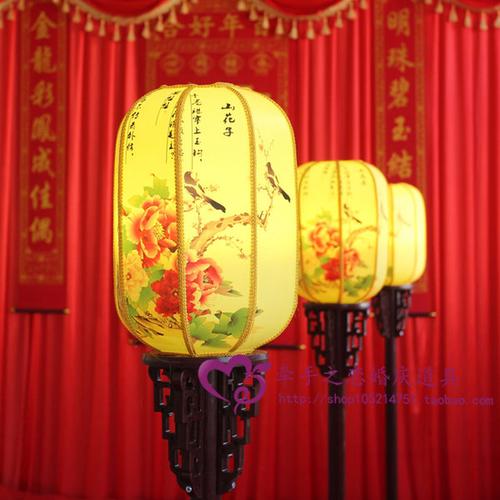 [牵手之恋婚庆道具] 仿古宫灯路引布置 汉唐宫廷路引 新款中式灯笼