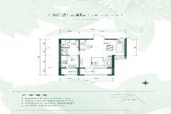 大连中车花溪镇二期户型图-房型图-平面图-吉屋网