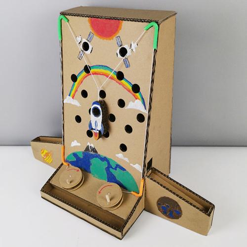 hcp手工制作材料包玩教具亲子活动diy儿童纸板自制教玩具幼儿园