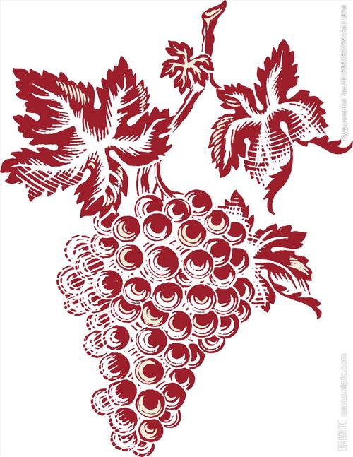 葡萄矢量素材图片