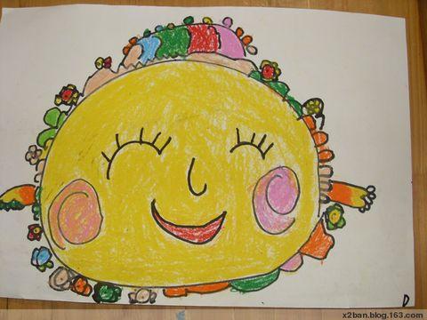 心中的太阳画画手抄报生活中的数学手抄报