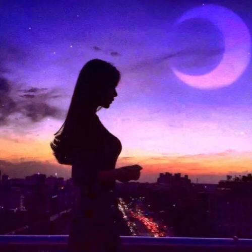 第528期|背影头像:0105优质星空闪亮动漫 真人背影