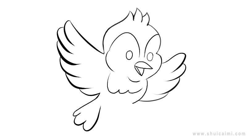 鸟简笔画怎么画 鸟简笔画简单