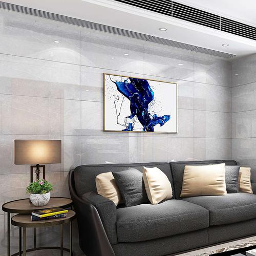 家装饭厅400x800墙面砖 室内客厅餐厅暖灰色大墙砖40x80釉面瓷砖