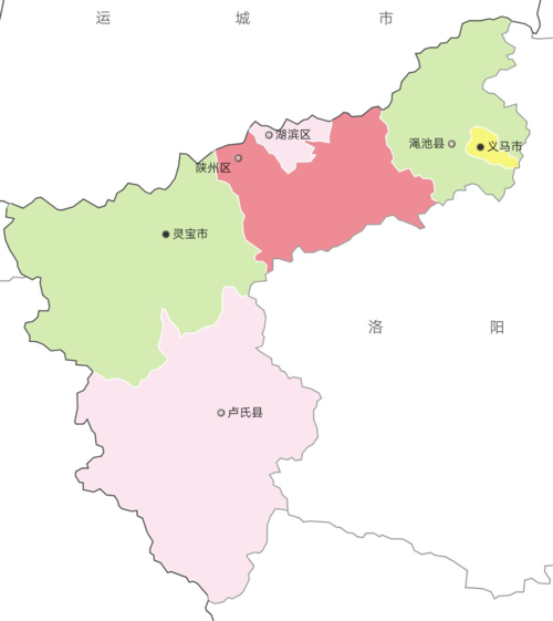 三门峡市有几个县区或地级市?
